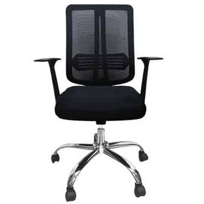 Ghế lưới nhân viên chân inox PT348